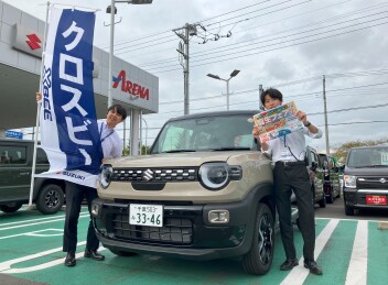 新型クロスビー＆新型eビターラ誕生フェア！！